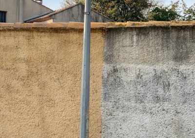 nettoyage murs extérieurs à Nimes