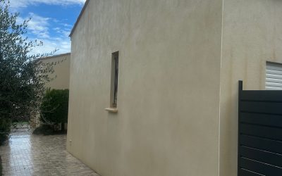 Nettoyage de facade à Calvison