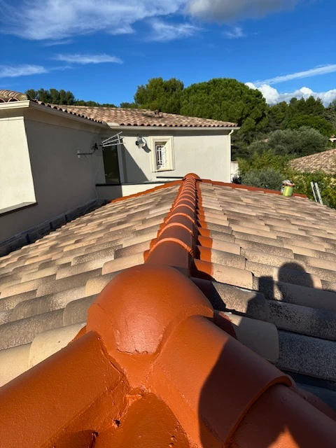 rénovation étanchéité faîtage toiture 