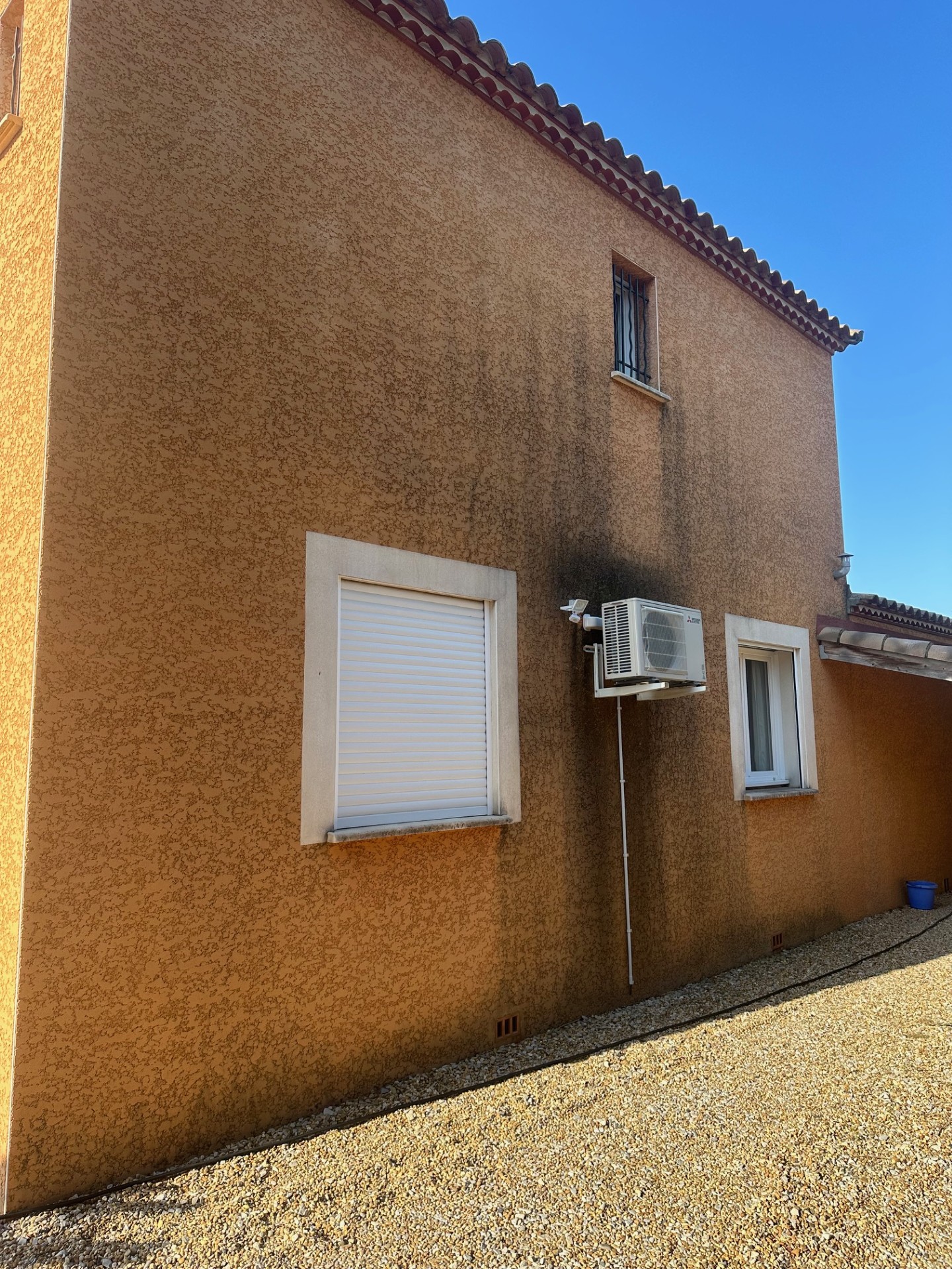 traitement toiture avant