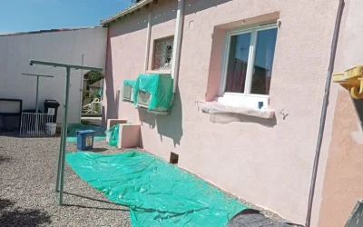 Peinture de façade à Calvisson : rénovation de qualité